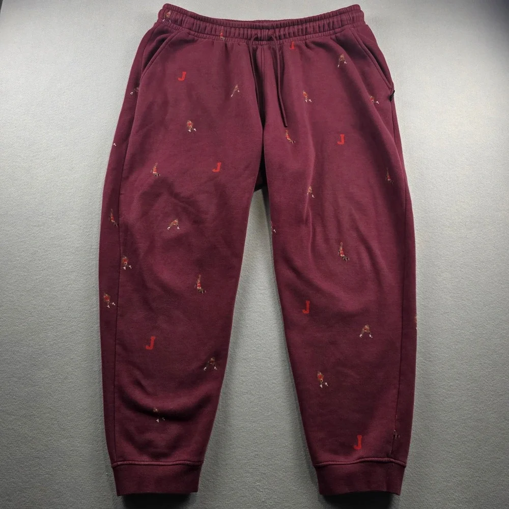 Jordan Brand Michael Jordan sweatsuit Embroidered Hoodie Maroon XXL DA4661-620‎